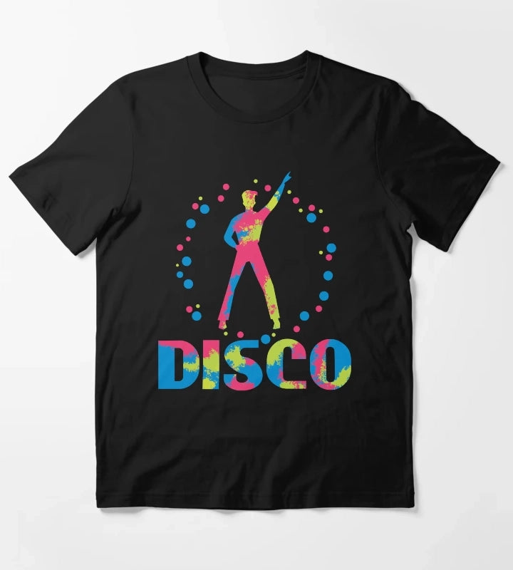 Neon 70s Disco Dance Party T-Shirt