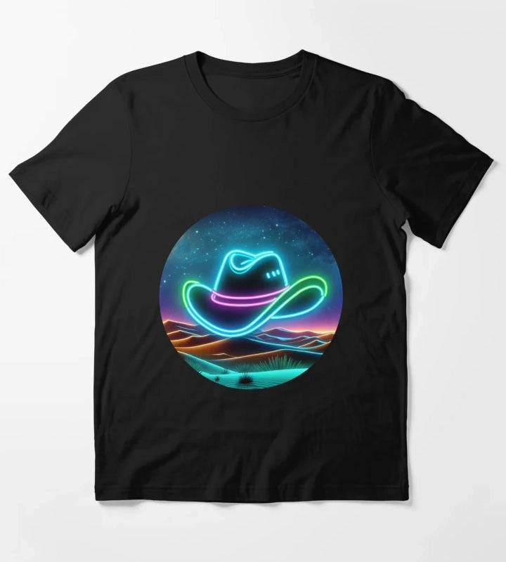 Neon Cowboy Hat T-Shirt