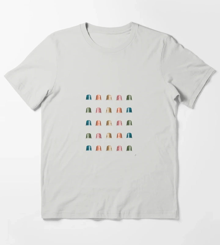 Nespresso coffee capsules T-Shirt Light Grey