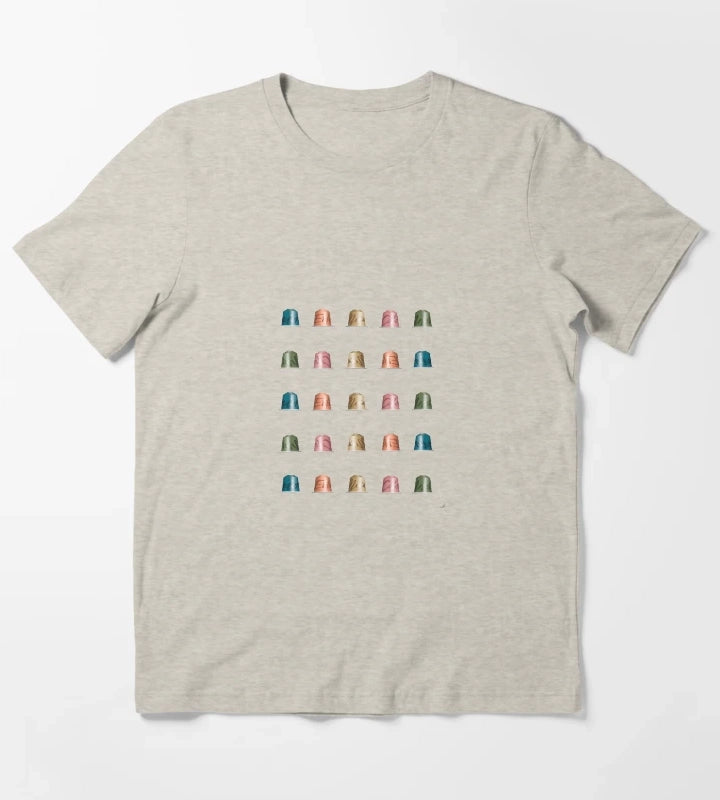 Nespresso coffee capsules T-Shirt Cream