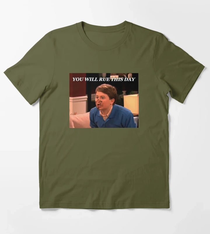 Nevel Papperman iCarly T-Shirt Olive Green
