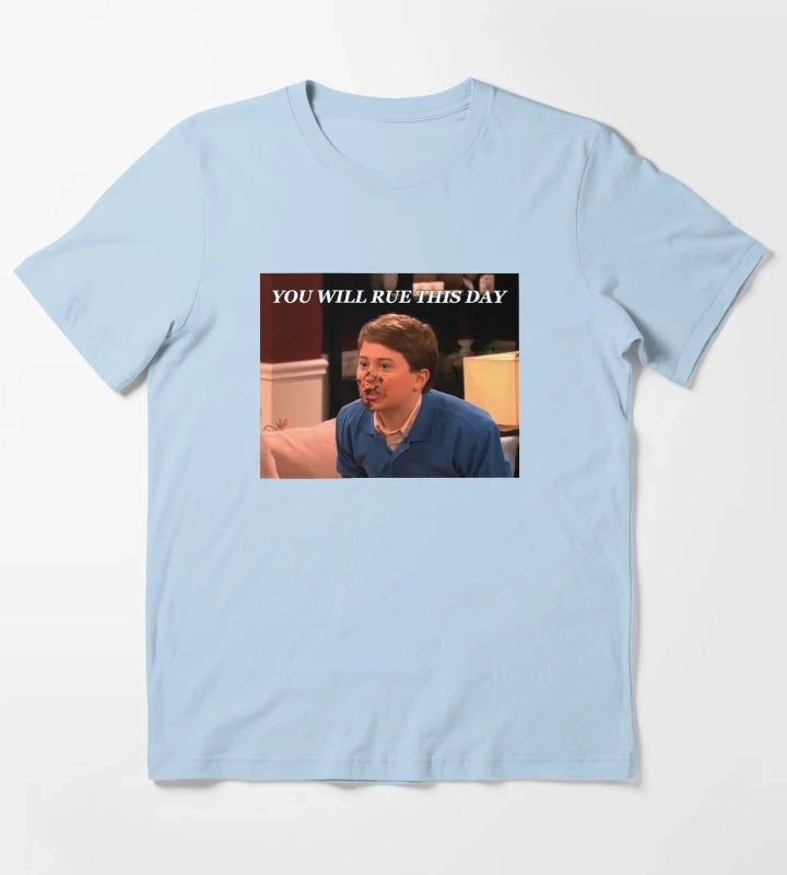 Nevel Papperman iCarly T-Shirt Sky Blue