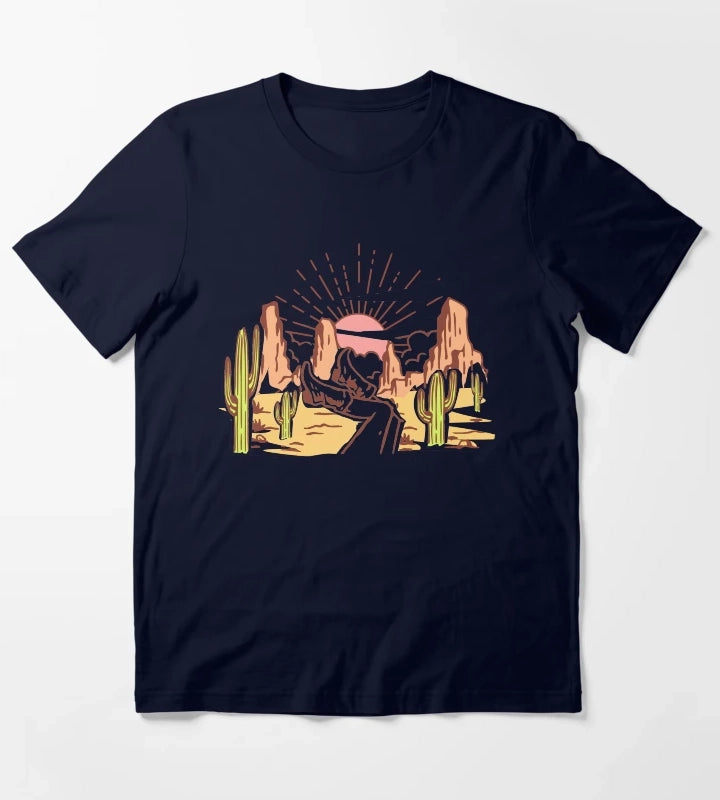 New Cowgirl In Town T-Shirt Navy