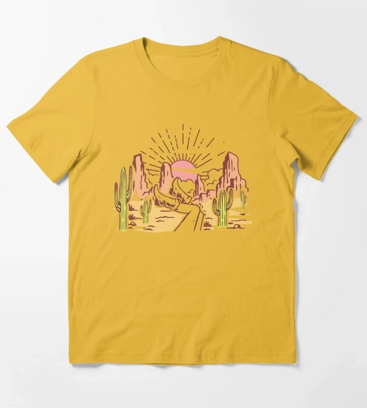 New Cowgirl In Town T-Shirt Yellow