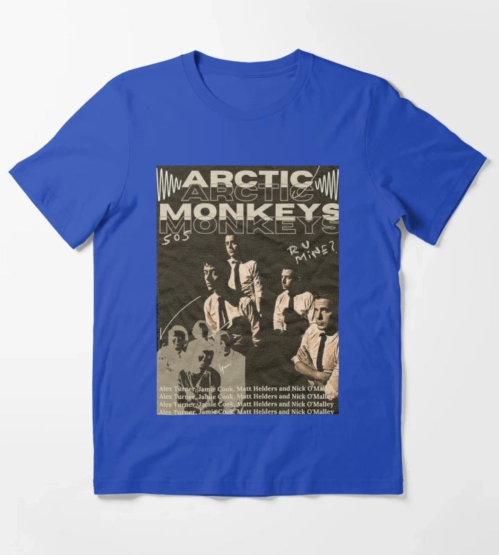 New Music Band T-Shirt Blue