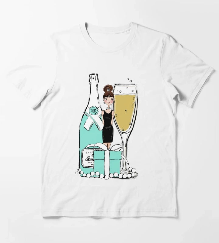 New York Lady T-Shirt White