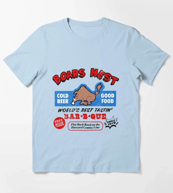 Nice Keepsake The Dukes Of Hazzard Gifts For Everyone T-Shirt Sky Blue