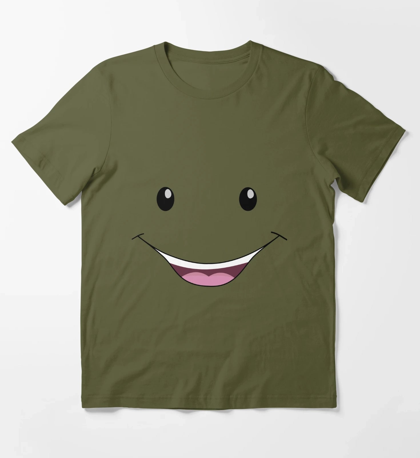 Nick Jr Face Tshirt T-Shirt Olive Green