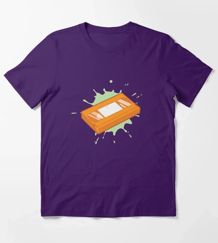 Nick Splat VHS T-Shirt Purple