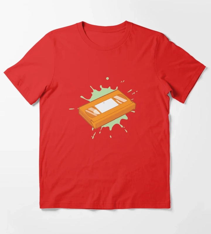 Nick Splat VHS T-Shirt Red