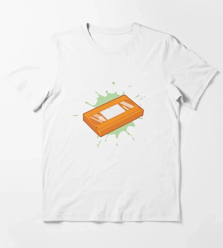 Nick Splat VHS T-Shirt White