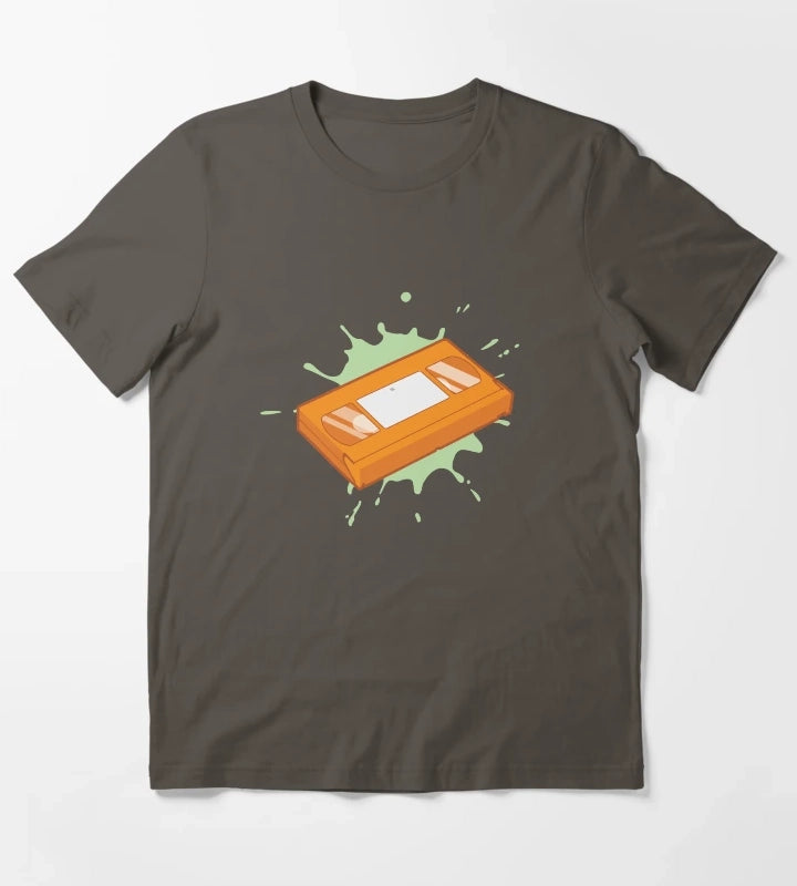 Nick Splat VHS T-Shirt Dark Grey