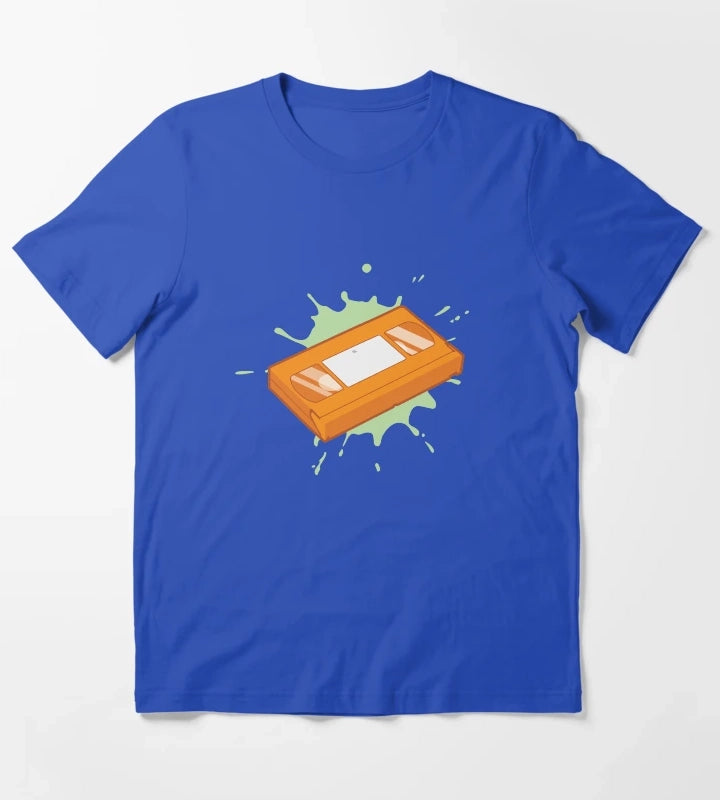 Nick Splat VHS T-Shirt Blue