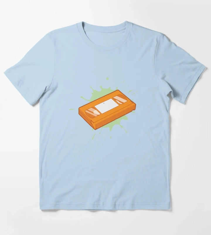 Nick Splat VHS T-Shirt Sky Blue