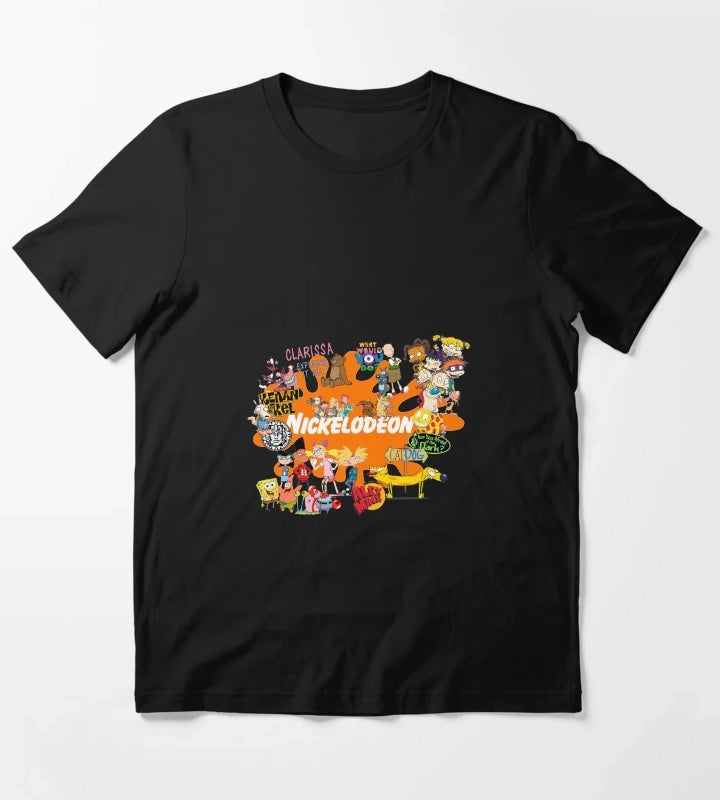Nickelodeon 1990s kids cartoon TV programme mashup T-Shirt
