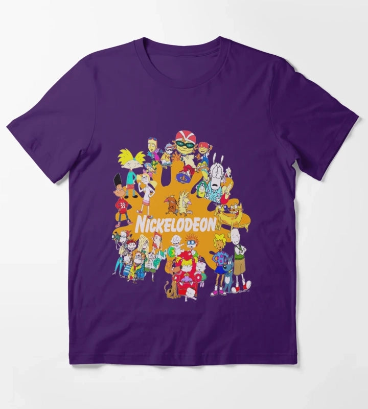 Nickelodeon 90s Nick T-Shirt Purple