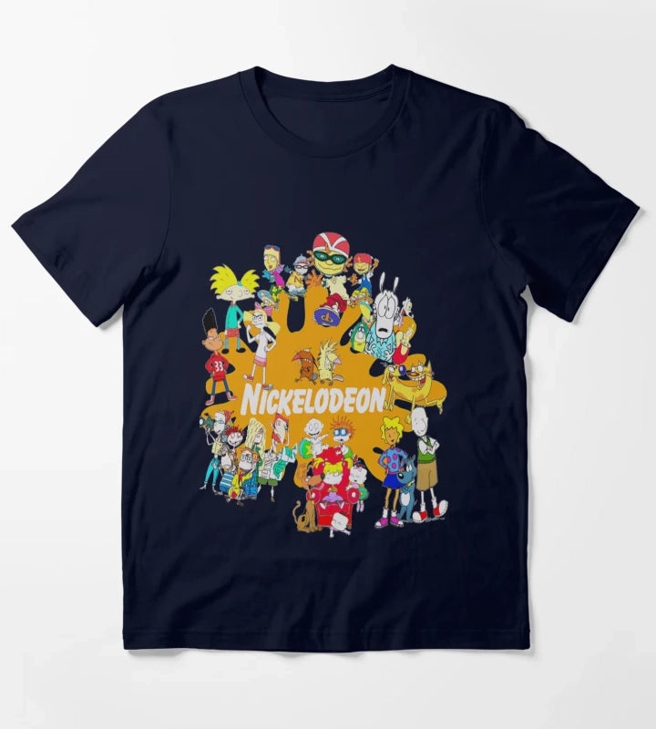Nickelodeon 90s Nick T-Shirt Navy