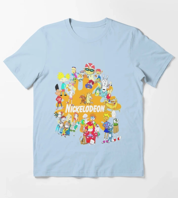 Nickelodeon 90s Nick T-Shirt Sky Blue