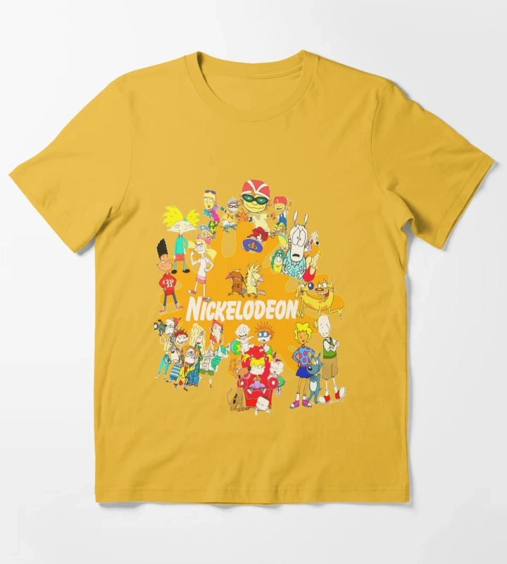 Nickelodeon 90s Nick T-Shirt Yellow