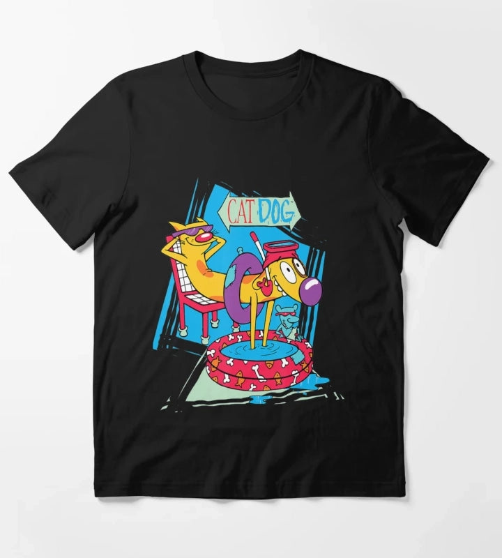 Nickelodeon Catdog Kiddie Pool Chilling T-Shirt