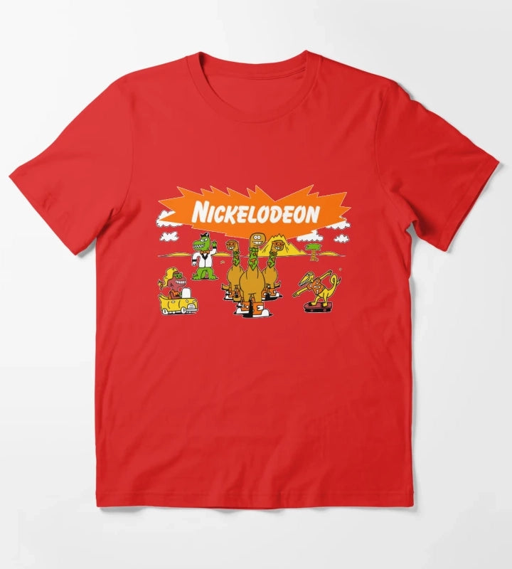 Nickelodeon Do Wop Dinosaurs T-Shirt Red