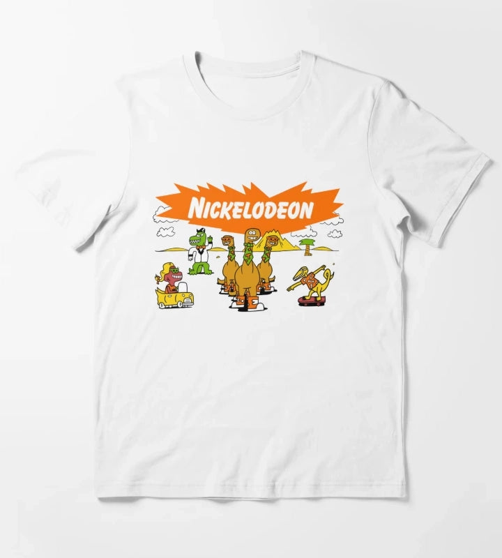 Nickelodeon Do Wop Dinosaurs T-Shirt White