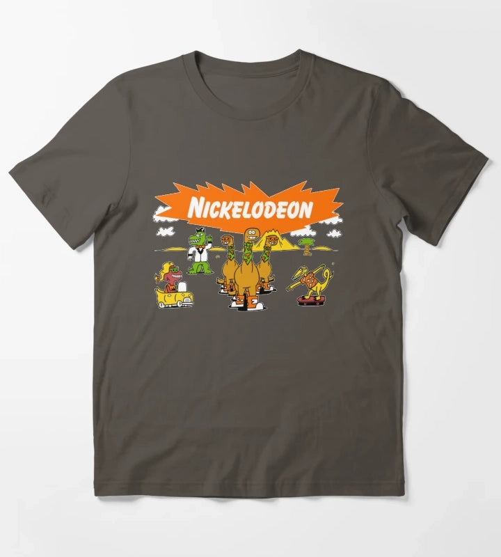 Nickelodeon Do Wop Dinosaurs T-Shirt Dark Grey