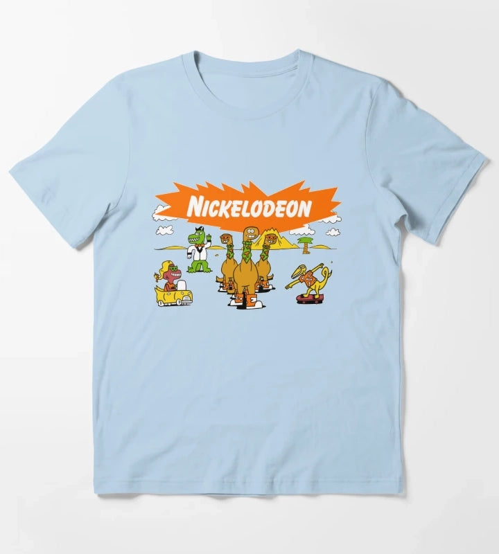 Nickelodeon Do Wop Dinosaurs T-Shirt Sky Blue