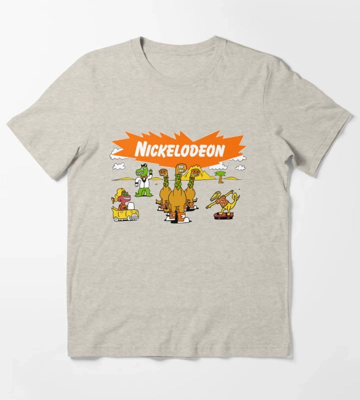 Nickelodeon Do Wop Dinosaurs T-Shirt Cream