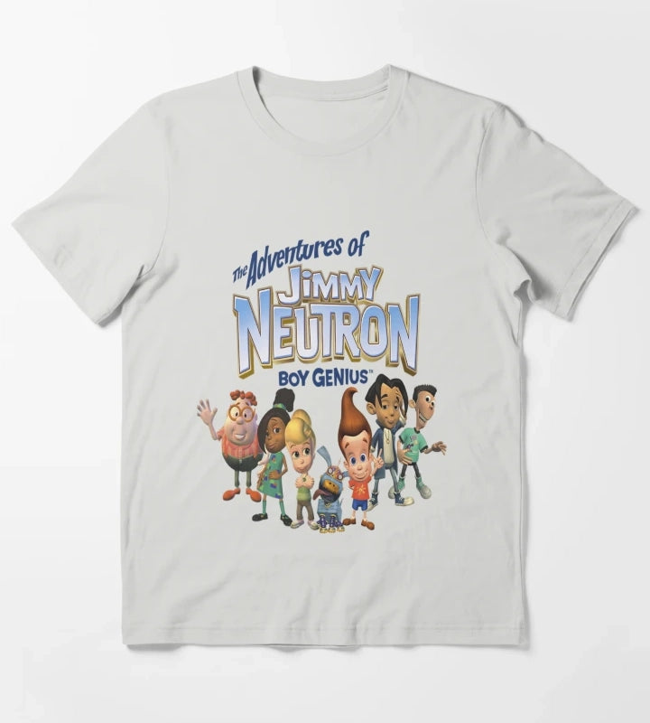 Nickelodeon Jimmy Neutron T-Shirt Light Grey