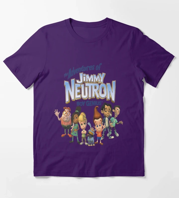 Nickelodeon Jimmy Neutron T-Shirt Purple