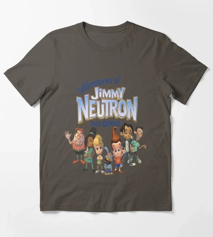 Nickelodeon Jimmy Neutron T-Shirt Dark Grey
