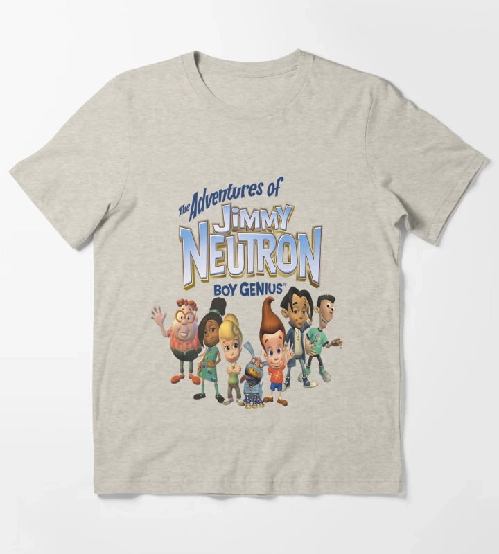 Nickelodeon Jimmy Neutron T-Shirt Cream