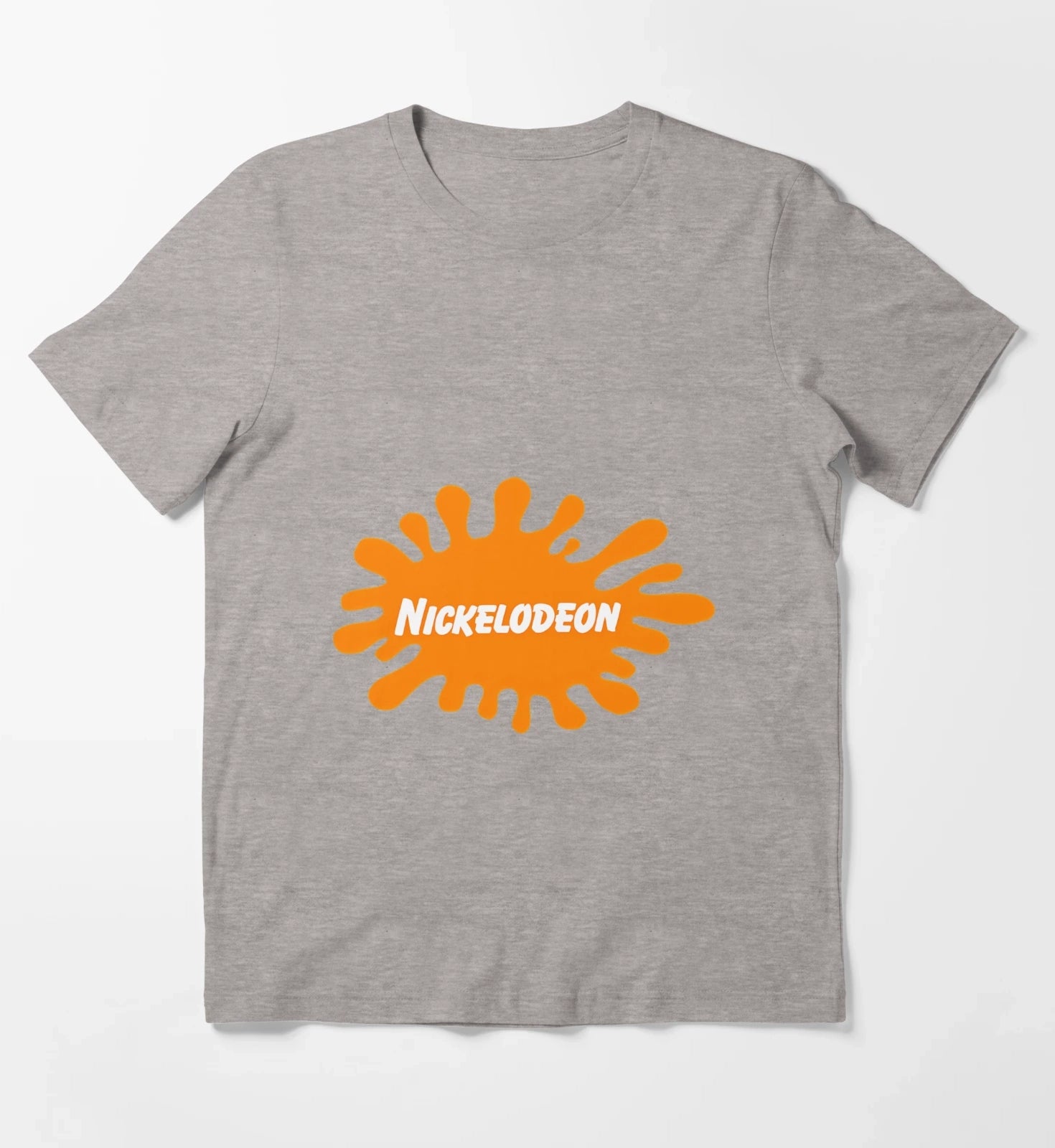 Nickelodeon Logo T-Shirt Heather Grey