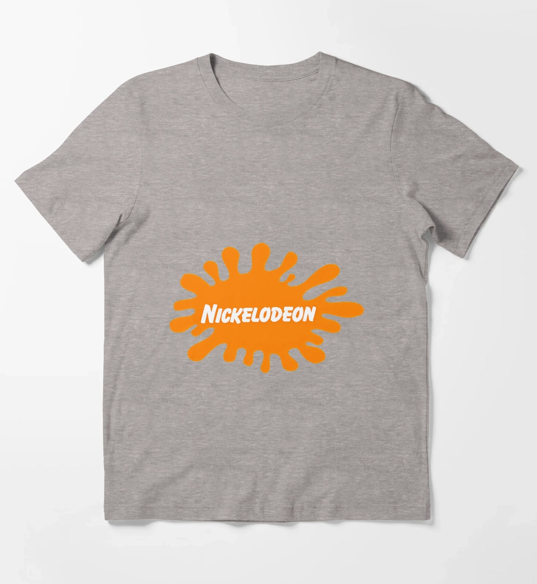 Nickelodeon Logo T-Shirt Heather Grey