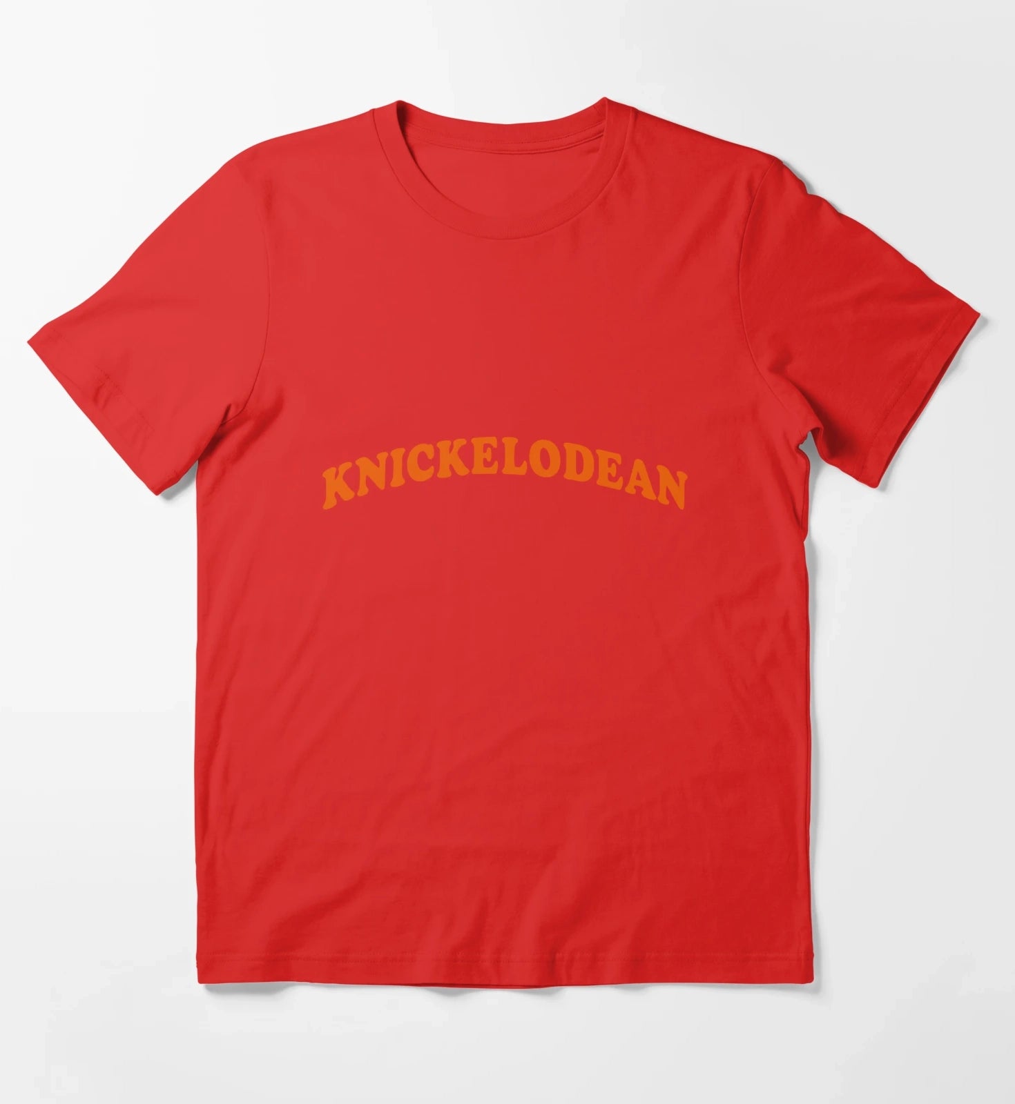 Nickelodeon NY Knicks pun T-Shirt Red