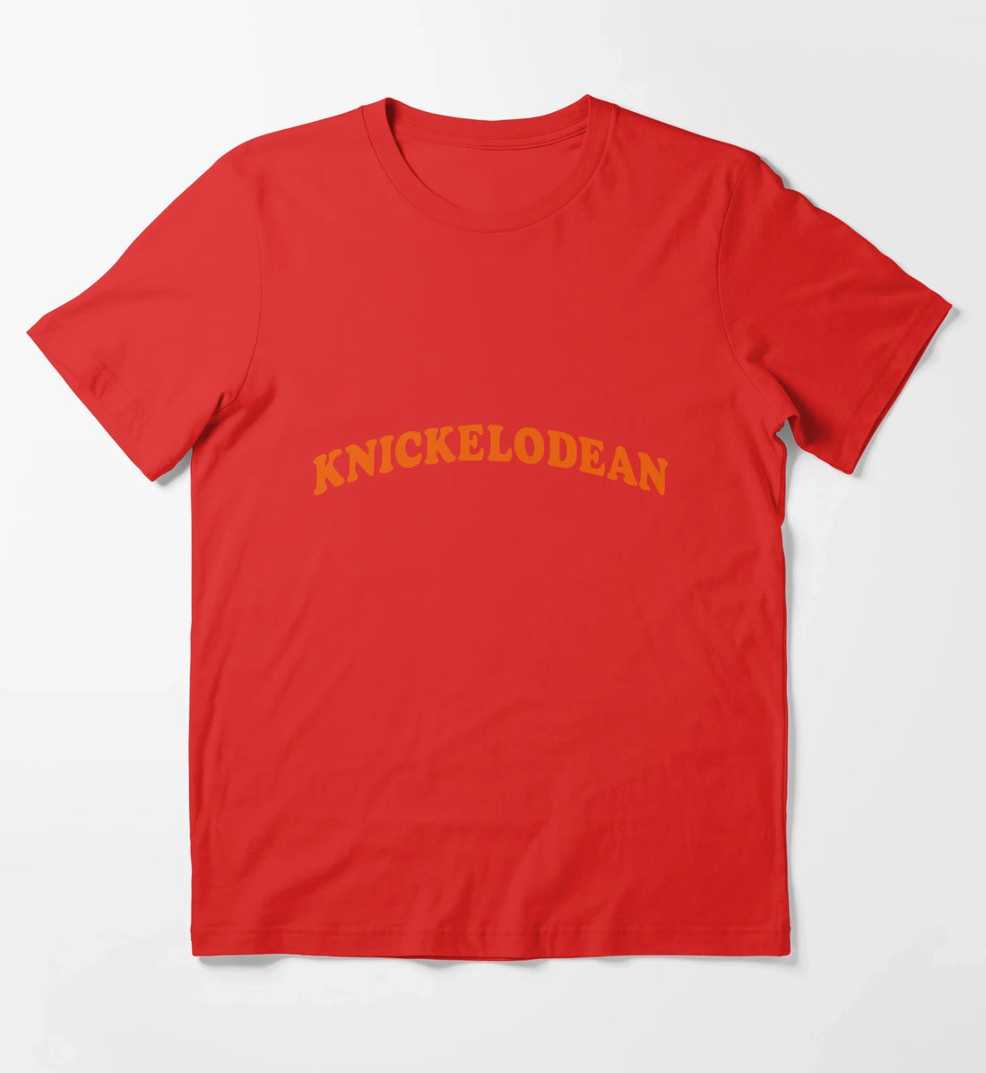 Nickelodeon NY Knicks pun T-Shirt Red