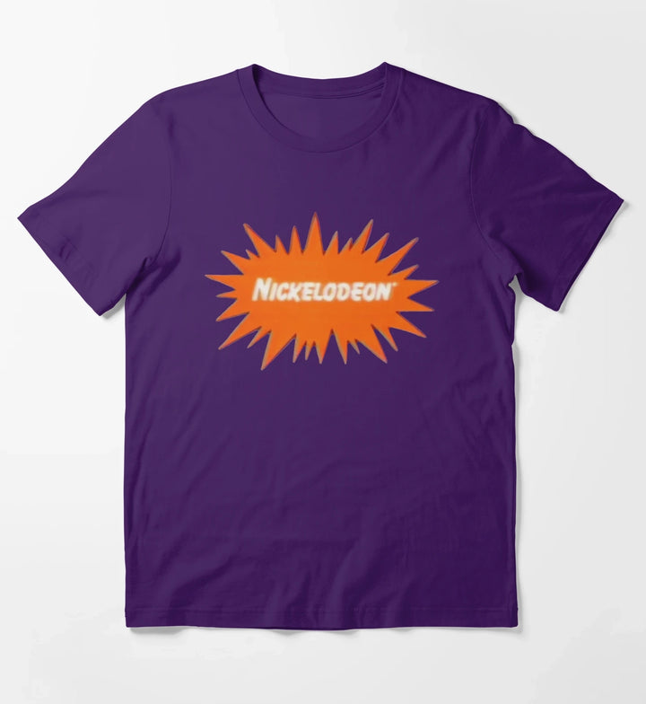 Nickelodeon Old School Logo T-Shirt Purple