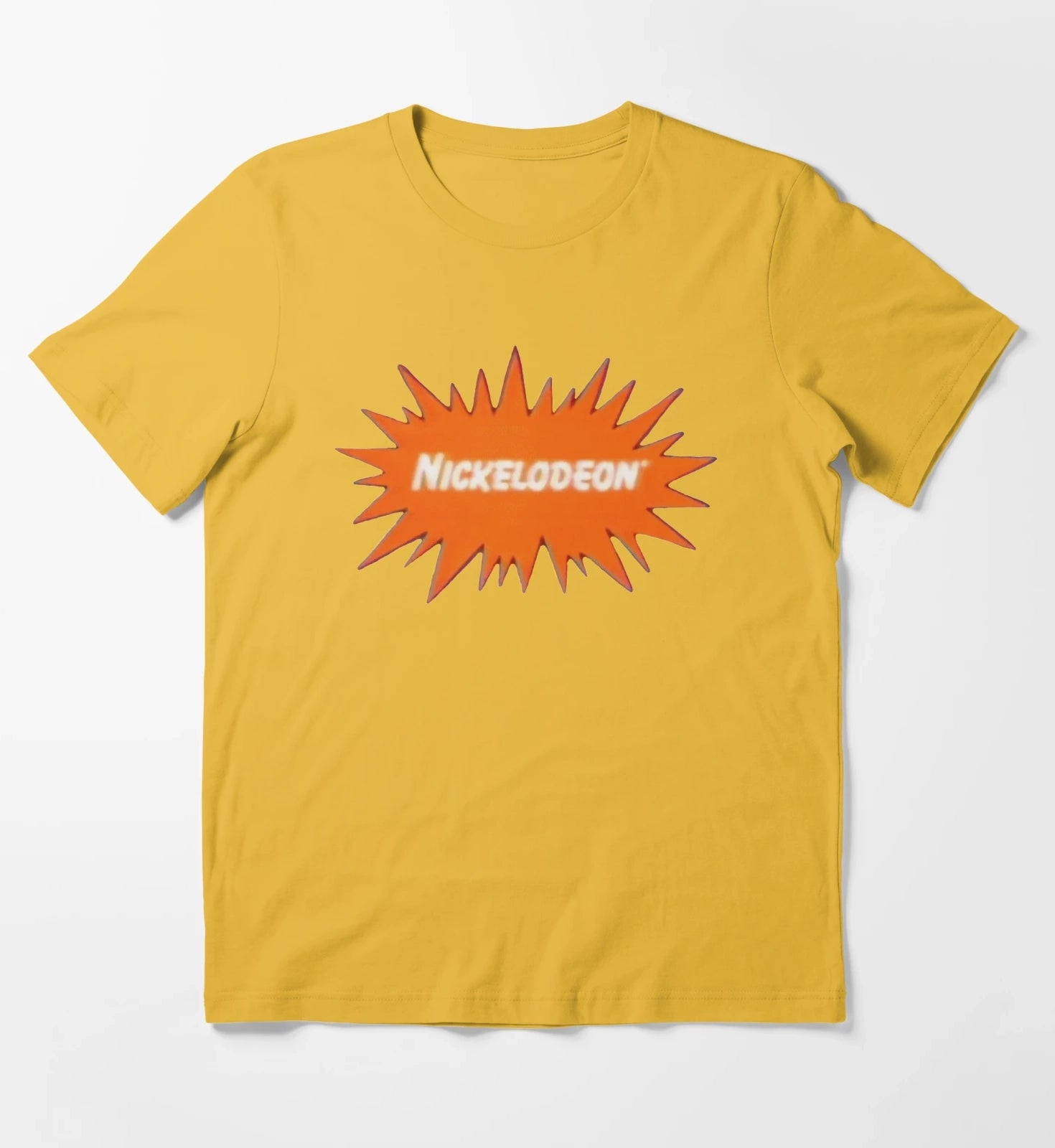 Nickelodeon Old School Logo T-Shirt Yellow