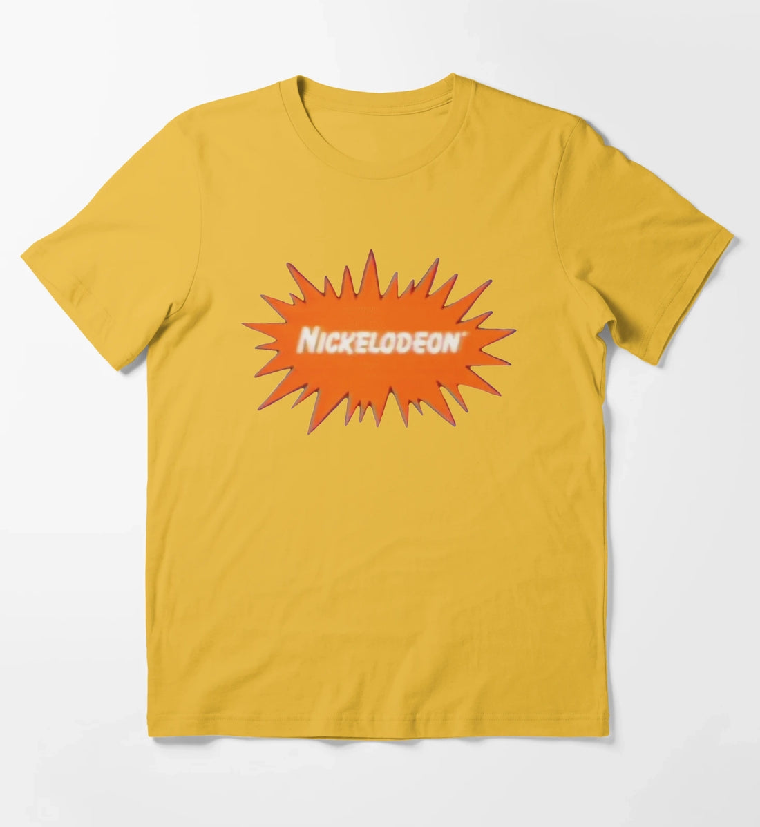 Nickelodeon Old School Logo T-Shirt Yellow