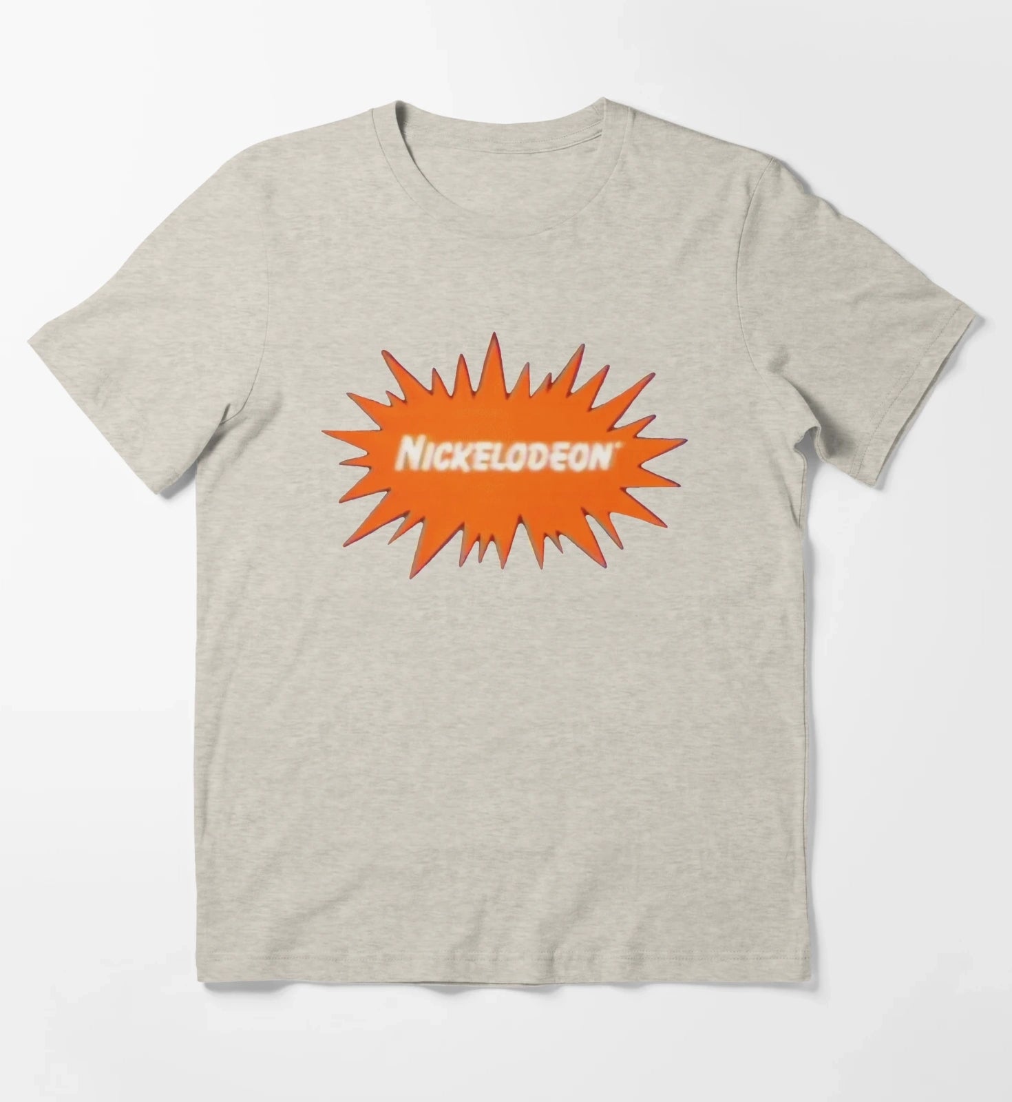 Nickelodeon Old School Logo T-Shirt Cream