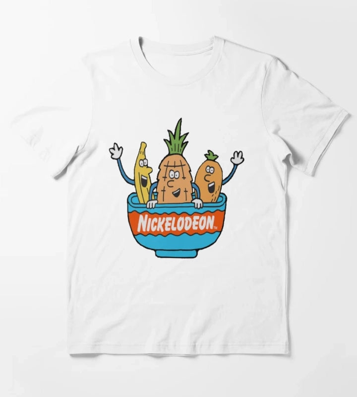 Nickelodeon Orange You Glad Fruits T-Shirt White