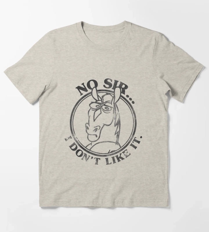 Nickelodeon Ren Stimpy Mr Horse Dont Like It T-Shirt Cream