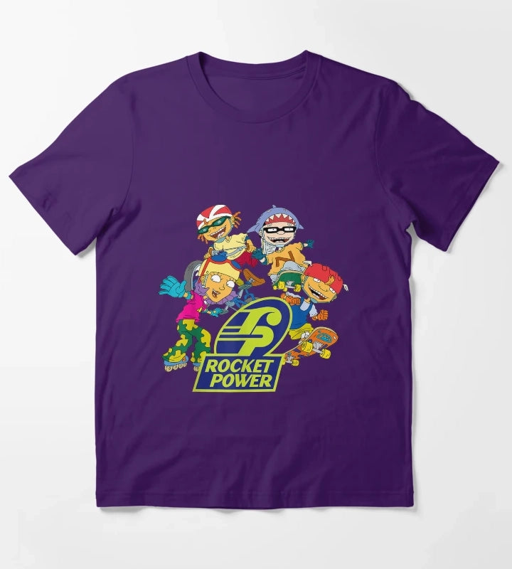 Nickelodeon Rocket Power Character T-Shirt Purple
