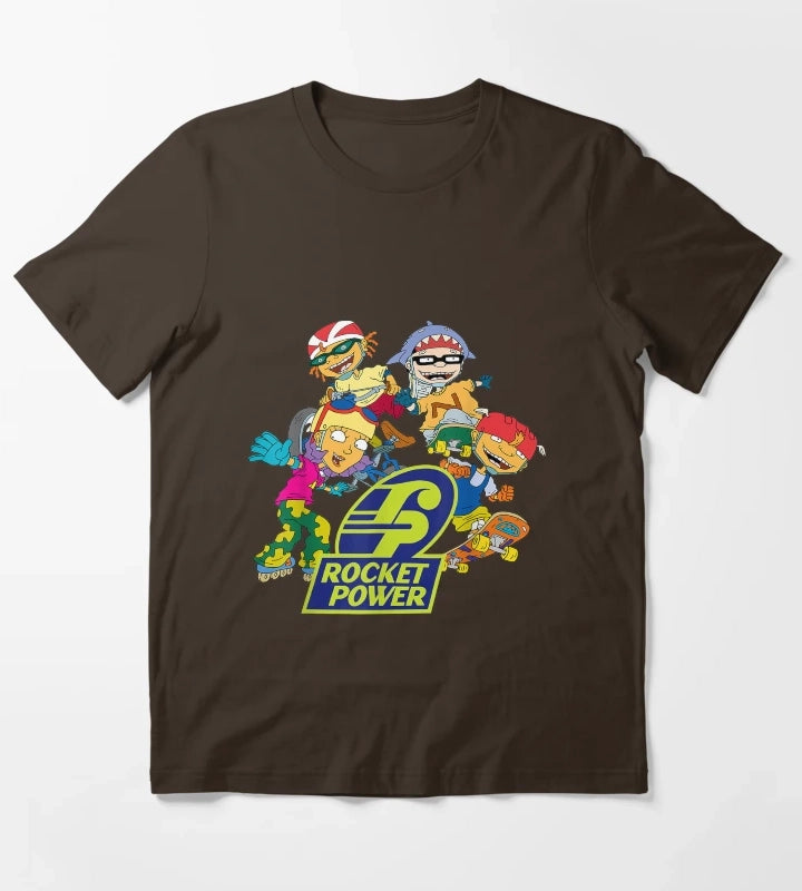 Nickelodeon Rocket Power Character T-Shirt Brown