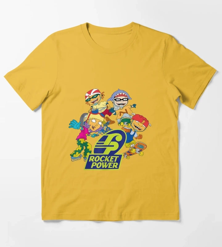 Nickelodeon Rocket Power Character T-Shirt Yellow