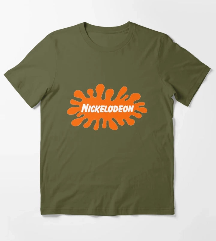 Nickelodeon T-Shirt Olive Green