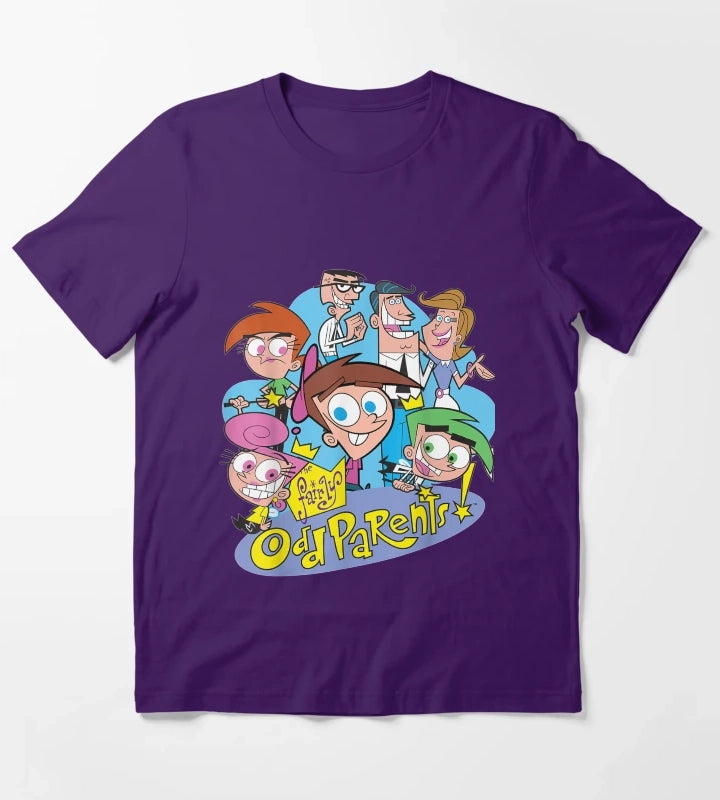 Nickelodeon The Fairly Oddparents Cast T-Shirt Purple