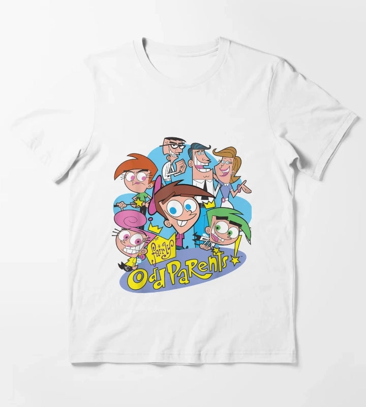 Nickelodeon The Fairly Oddparents Cast T-Shirt White