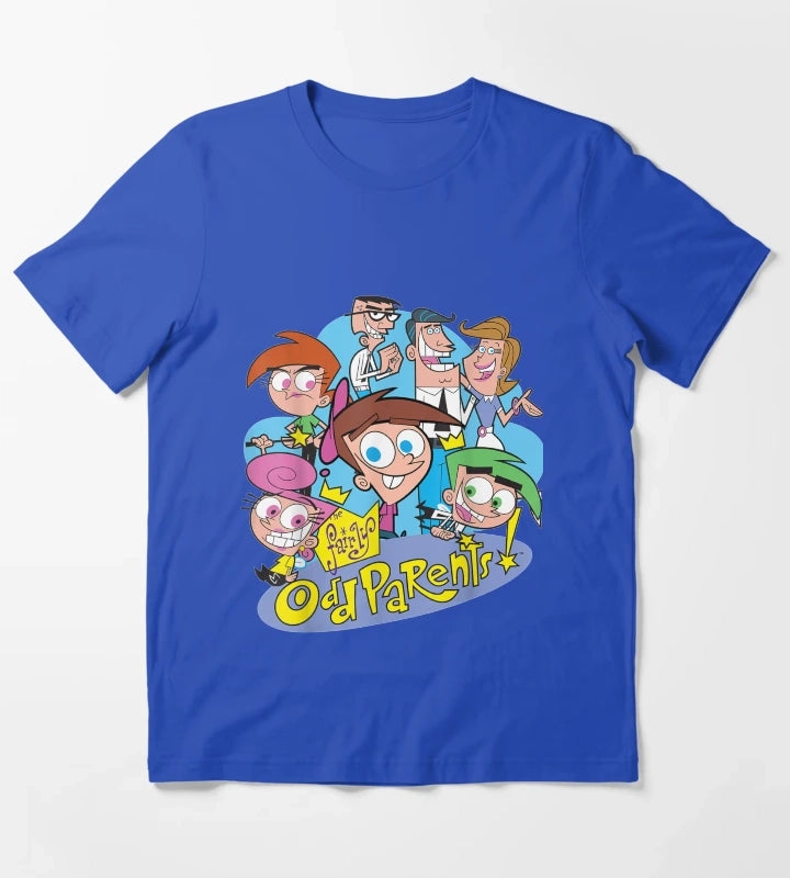 Nickelodeon The Fairly Oddparents Cast T-Shirt Blue